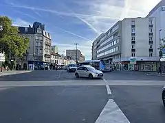 La place en octobre 2022.