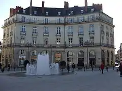 Place Graslin, l'ancien siège de la Compagnie générale transatlantique