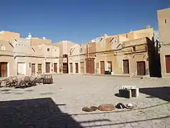 La place de marché de Beni Isguen.