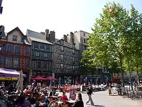 Centre historique de Rennes.