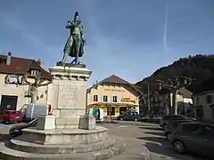 Statue du général Jean-Pierre Travot