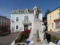 Place d'Armes à Cuisery.