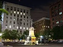 Place d'Armes la nuit