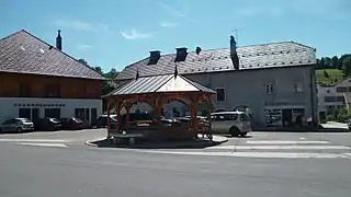 Le kiosque de Foncine-le-Haut.