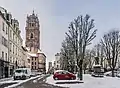 La place de la Cité (du marché) à Rodez.