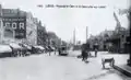 La place de la Gare à la fin du XIXe siècle