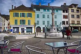 Place de la mairie.