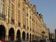 Place des Vosges, vue 3.