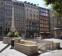 Fontaine et WC publics en 2018