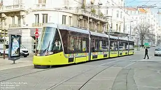 place peuple Gambetta tramway CAF urbos n°944