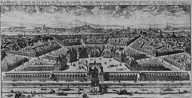 Projet de la Place de France (Paris) en 1610