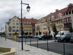 La place du Cœur-Battant à Vauréal.