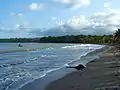 La plage de Sainte-Claire.