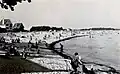 La plage de Kervilzic (Lodonnec) vers 1939 (carte postale).