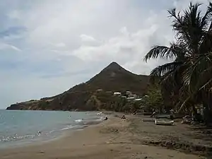 Le Morne Jacqueline, à l'ouest de Petite-Anse