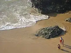 Plage de Donnant.