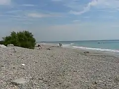 La plage des Aresquiers à Vic-la-Gardiole.