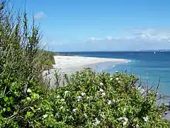 Plage des grands sables.