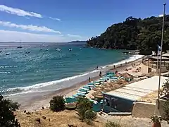 Plage du Rayol (ouest).