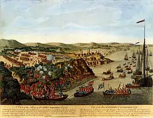 La conquête de Québec en 1759 est la source du traité de Paris qui, en 1763, redonne Saint-Pierre-et-Miquelon à la France.