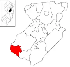 Localisation de Plainsboro Township