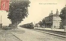 La gare vers 1910.