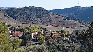 Planèzes vu de l'ouest