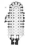 Plan de la cathédrale