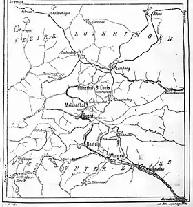 Image illustrative de l’article Ligne de Wingen-sur-Moder à Saint-Louis-lès-Bitche et frontière