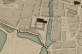 Place du marché au blé, 1755.