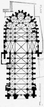 dessin de l'architecte en charge de la restauration