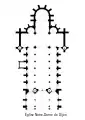 Plan de l'église