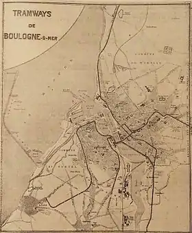 Image illustrative de l’article Tramway de Boulogne-sur-Mer
