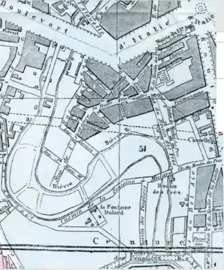 Sud du 13e en 1867.