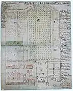 Plan de la Mission, 1694