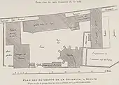 Plan ancien de l'abbaye.