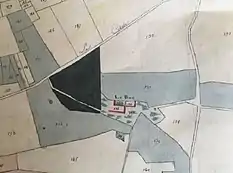 Plan du Domaine du Buc au XIXe