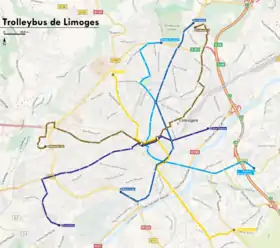 Image illustrative de l’article Trolleybus de Limoges