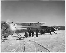 Boeing L-15 Scout du United States Fish and Wildlife Service en Alaska (1954)