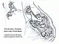 Plan de la forteresse