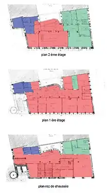 Bastin,Roger,Dupuis,Jacques,Plan F1 bis Rez-de-chaussée, dossier « Quai de Maastricht 4000 Liège », 25 juin 1946, AUVL, DU, Liège