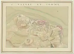 Saint-Valery-sur-Somme, série de plans des ports de France, 1777.