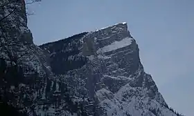 Vue de la Planspitze depuis l'est.