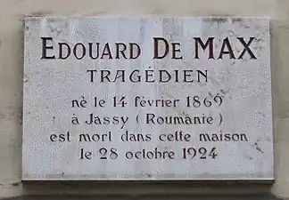 Plaque au no 66.