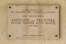 No 192 : Antoine de Pluvinel.