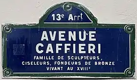 Voir la plaque.