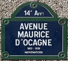 Voir la plaque.