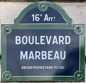 Voir la plaque.