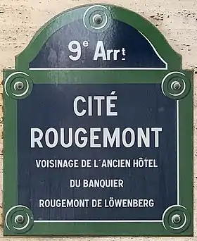 Voir la plaque.