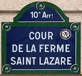 Voir la plaque.